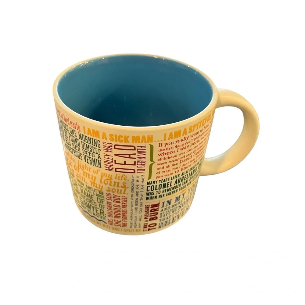 The Unemployed Philosophers Guild First Lines Of Literature Mug 2016